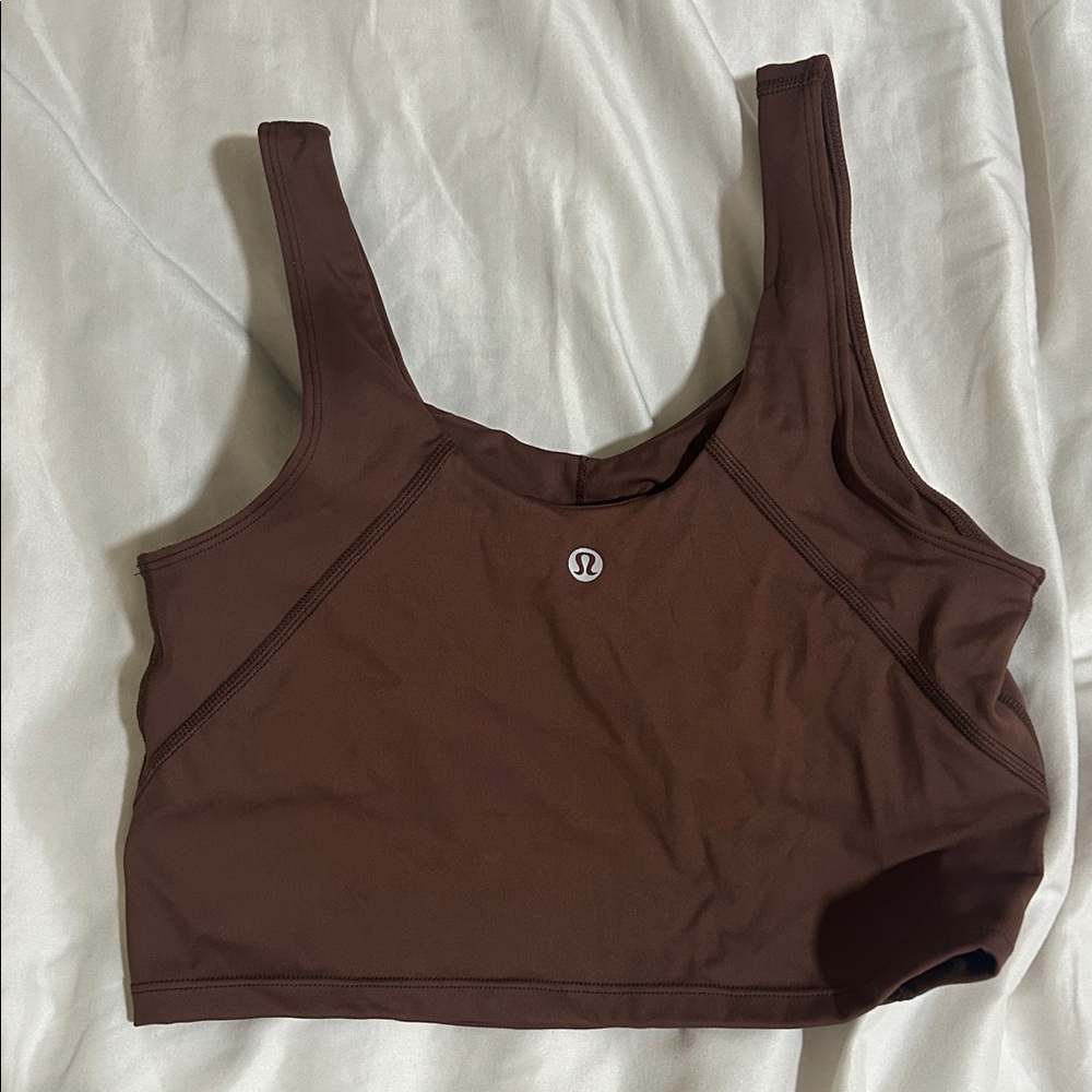 lululemon athletica Chocolate Brown Sports Bra